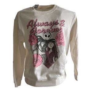 NWT, The Nightmare Before Christmas Women’s Always & Forever Graphic Sweatshirt